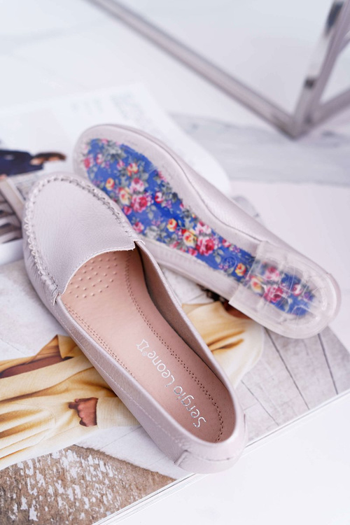 Dámské Mokasíny Sergio Leone Růžová Perla Winted