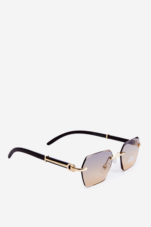 Dámské Sluneční Brýle UV400 Černozlaté