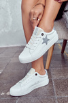 Kožené tenisky Star Big Star JJ274240 Bílá