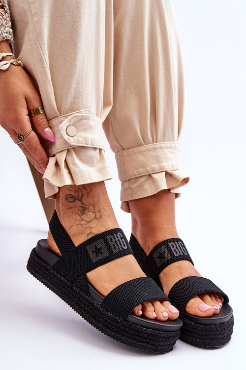 Dámské sandály Big Star LL274856 Černá