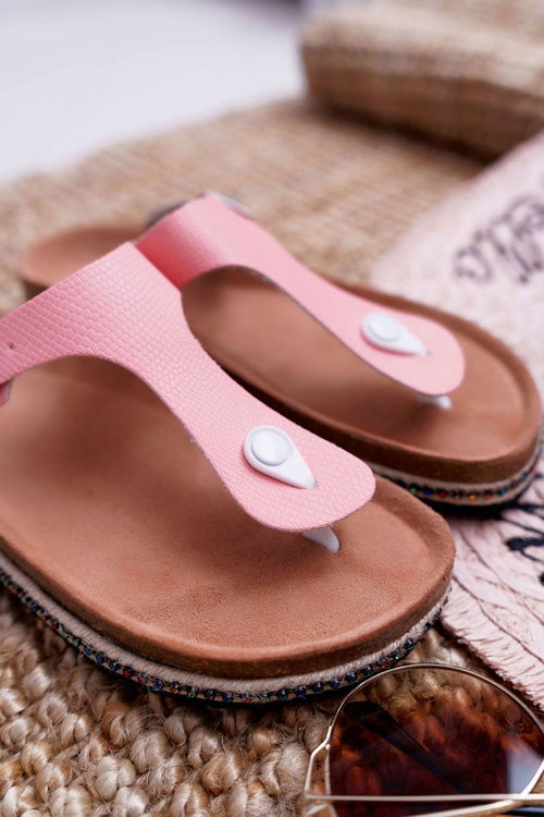 Dámsky flip -flops Pink Big Star DD274133