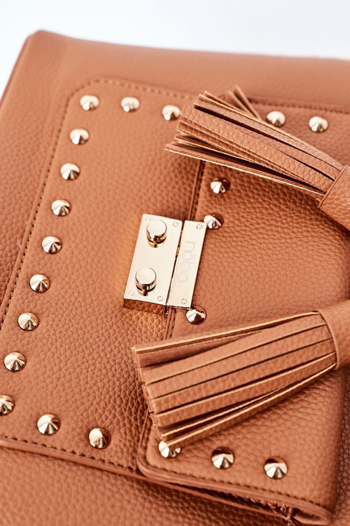 Taška na messenger na hnedej reťazci Nobo K4090