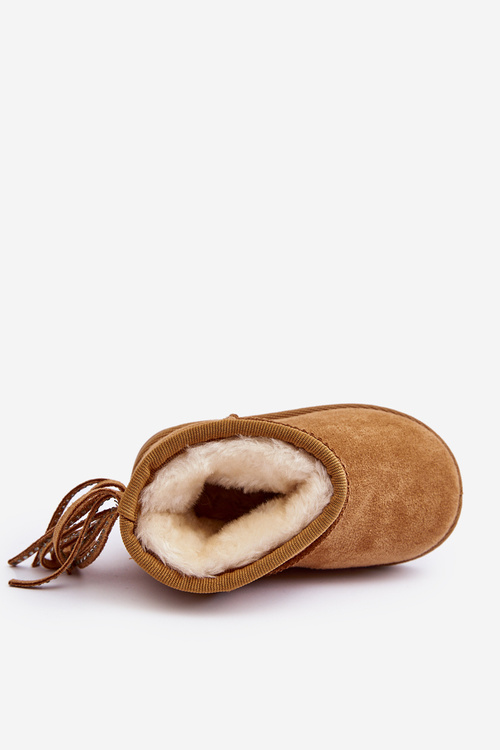 Dětské izolované Botky Sněžáky se šňůrkami Camel Mikyla