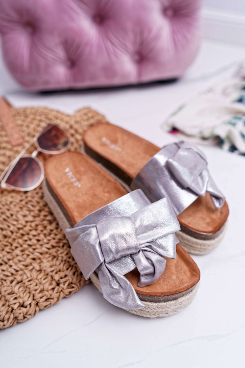 Dámske papuče Vices Silver 6275
