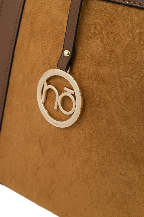 Velká klasická kabelka Nobo R1710-C017 karamelovo-hnědá