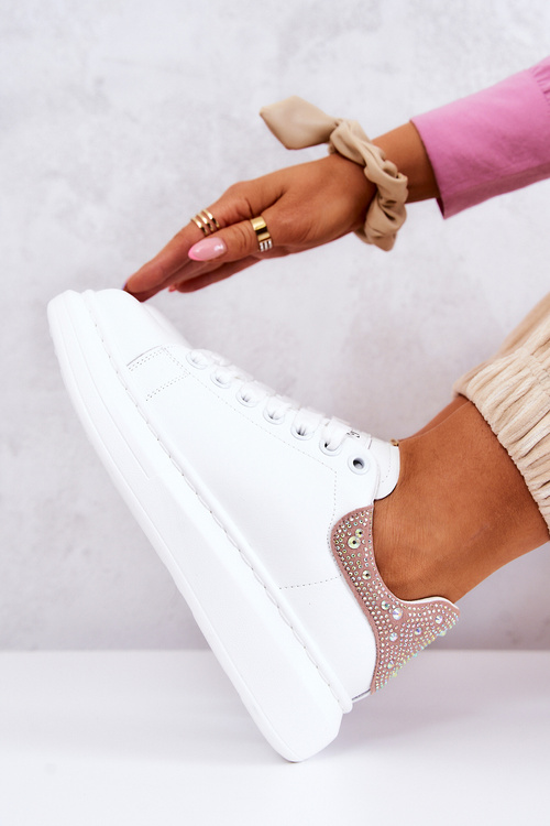 Dámská sportovní obuv GOE JJ2N4051 Bílá a růžová