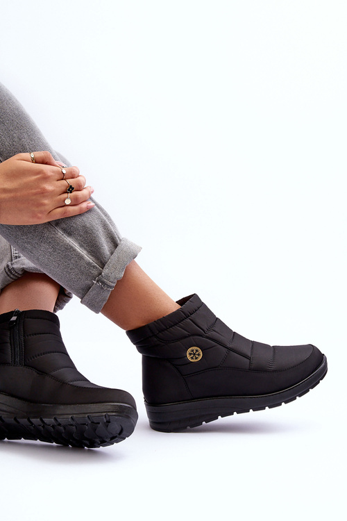 Dámske snehové topánky čierne Helis