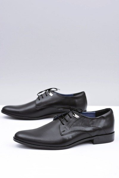 Elegantní černé boty Escort Damaso