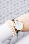 Women's Stylish Classic Beige Watch
