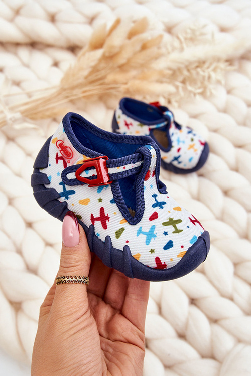 Papcia Befado Papcia Apia 110p463 biela a námornícka modrá