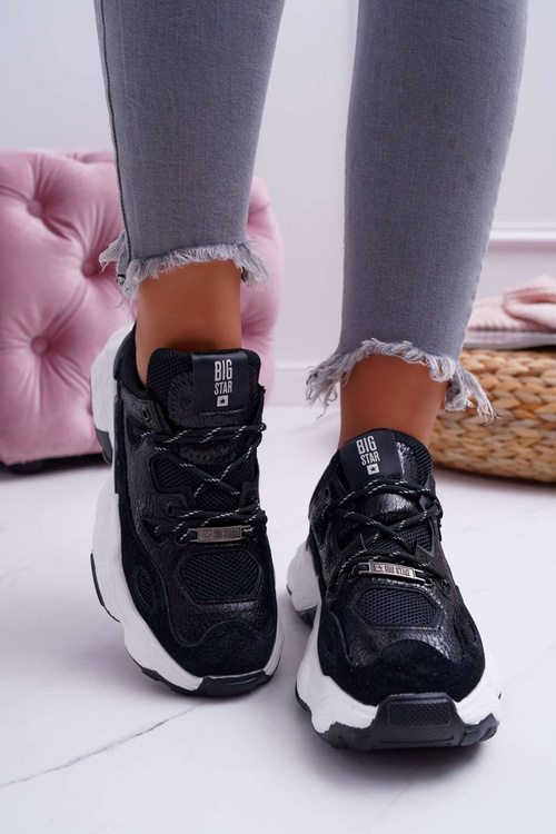 Dámske športové topánky Big Star od Daniela Lopeza Black FF274431