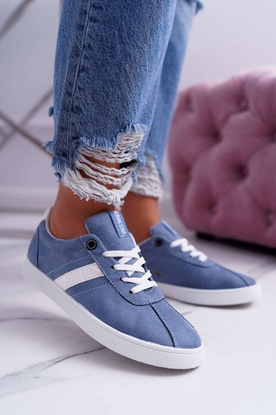 Dámská Sportovní Obuv Big Star Modré DD274620