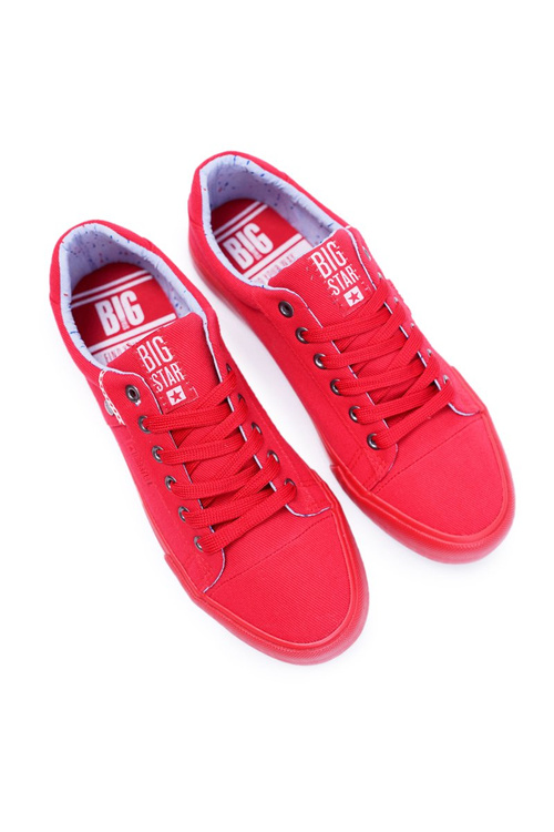 Nízké Pánské Tenisky Big Star Červené AA174093