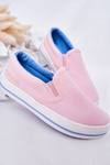 Dětské Nazouvací Tenisky Slip-On Big Star HH374009 Růžové