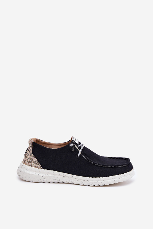 Ľahké Textilné Poltopánky Dámske McKeylor 96116 Čierne