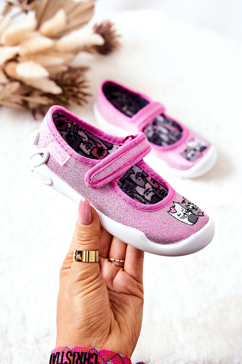 Ballerina Papcie Befado Kitty 114x465 Pink