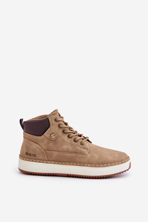 Šněrovací Pánské Boty Big Star OO174560 Hi-Poly System Hnědé