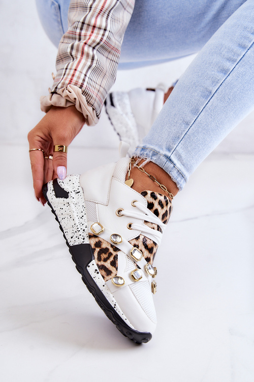 Dámská Sportovní Obuv Lu Boo Bílé Frency