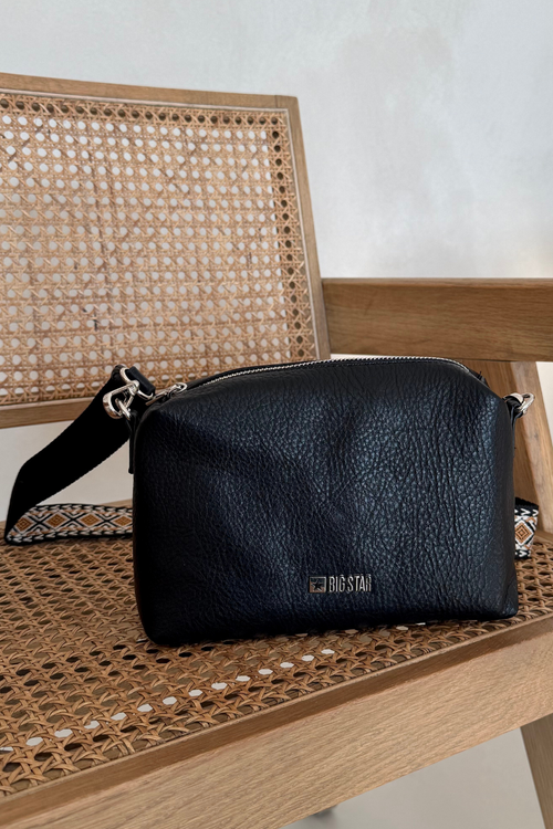 Malá Taška S Ozdobným Pásom Big Star OO574091 Čierna