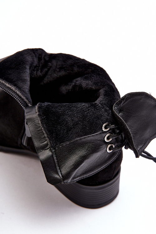 Ženské semišové ploché podpätky čierna keresa