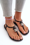 Dámské Ploché Sandály Japonky 83507 Ipanema Class Blown Up Sandal Fem Černé
