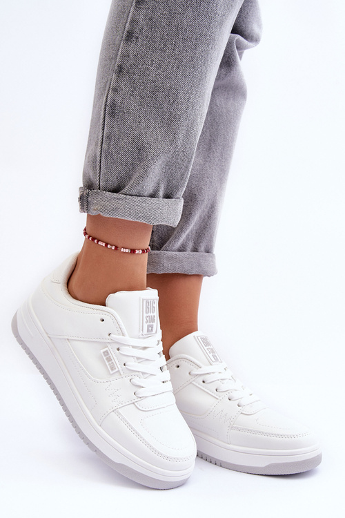 Dámské Sportovní Boty Sneakersy Big Star MM274354 Bílé