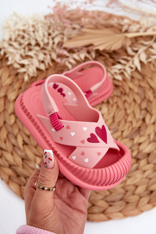 Dětské sandálky 83525 Ipanema Cute Baby Růžové