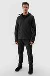 Pánska Softshell Bunda S Kapucňou 4F Čierna 4FWAW24TSOFM283-20S