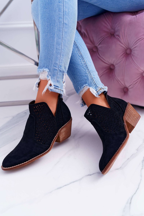 Dámské Kotníkové Jarní Cowgirl Cerne Matty