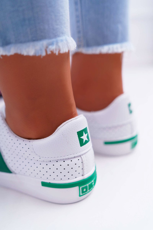 Dámské Tenisky Big Star Bílo-zelené EE274336