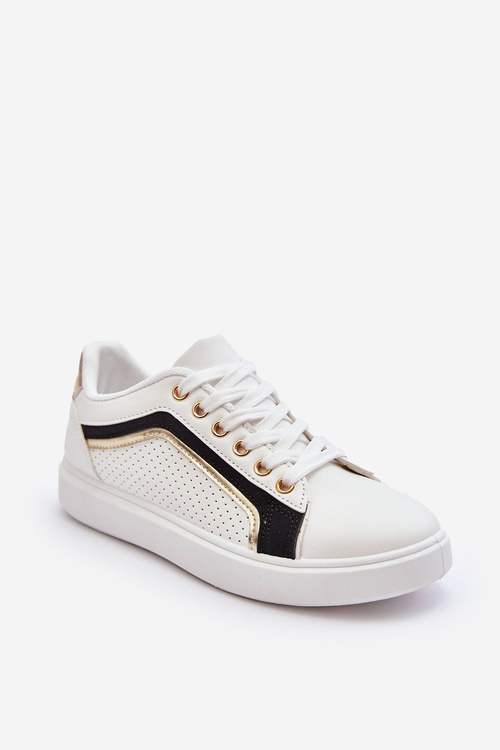 Nízko klasické dámske športové topánky biele lamimi