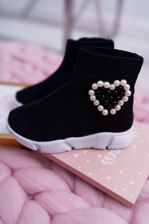 Dětská Obuv Sportovní Slip On Černé Sammy