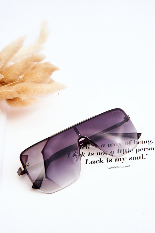 Trendy sluneční brýle 400UV Prius V310 Gradient Grafit-zelená