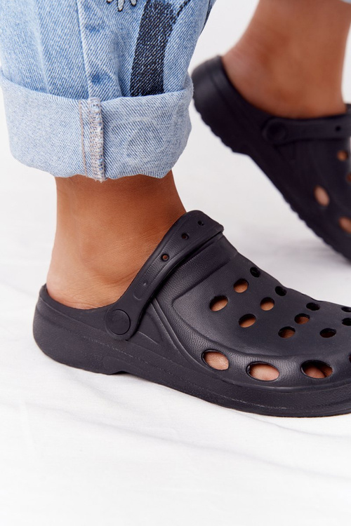 Dámské Nazouváky Černé Pěnové EVA