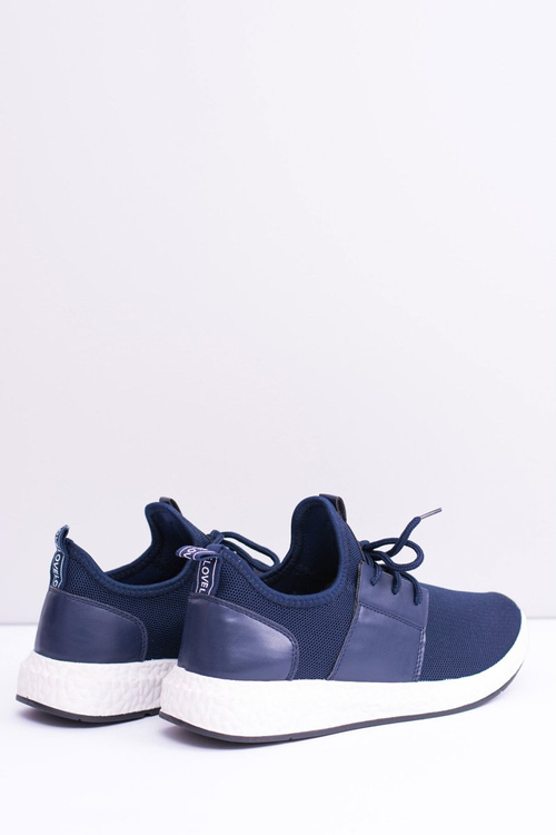 Pánska námornícka modrá Mathieu Športové topánky