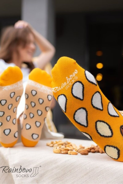 Ponožky PLANT MILK Rainbow Socks