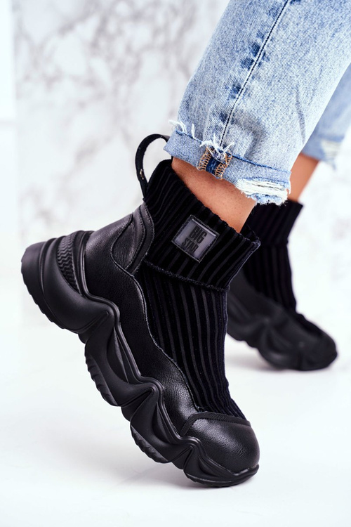 Dámska Wysokie Big Star Black GG274607