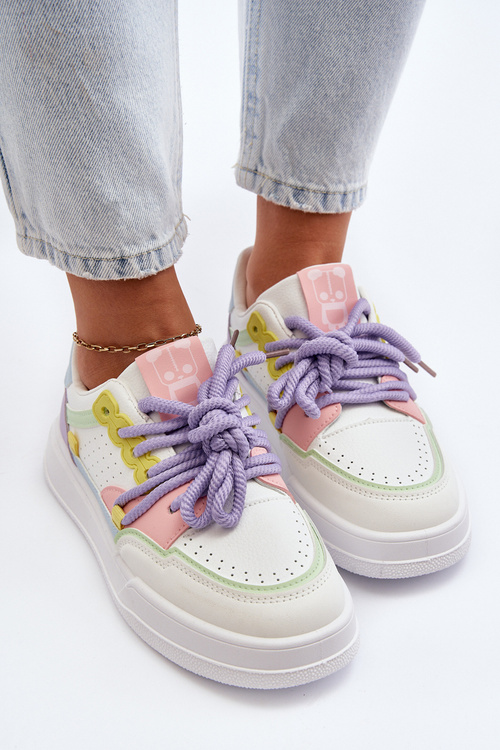 Dámske tenisky z eko kože v multibarvovom prevedení Avanalis