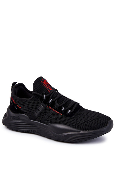 Pánská sportovní obuv Memory Foam Big Star KK174255 Černe
