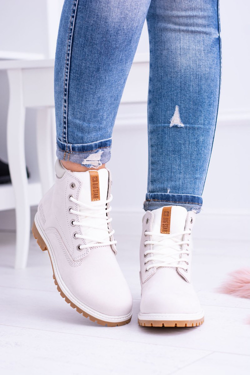 Biele Dámske dreviny Big Star Timon Timon Timbers