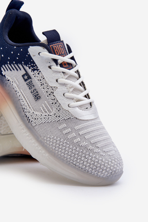 Pánské sportovní boty HI-POLY SYSTEM Big Star NN174474 tmavě modré