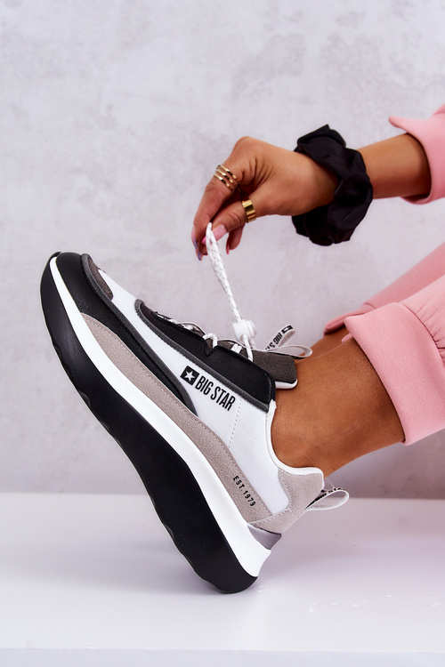 Sportovní obuv Tenisky Big Star JJ274998 Bílá a černá