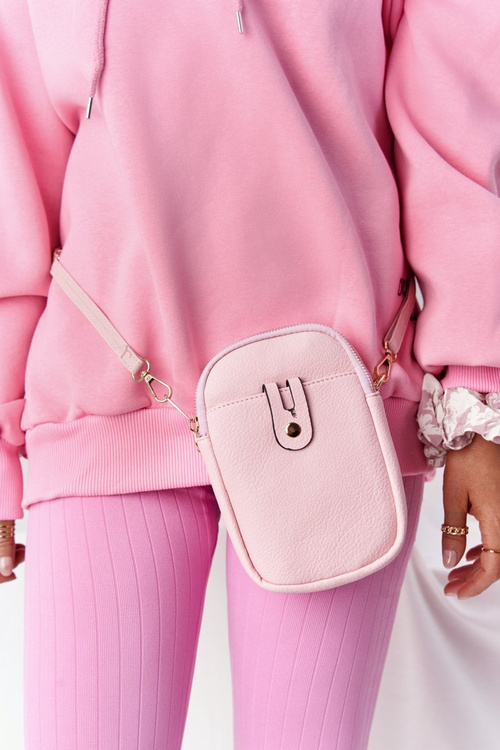 Malý ženský vrecko na ružovom páse Amsterdam