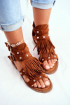 Dámske sandále Boho Camel Balms