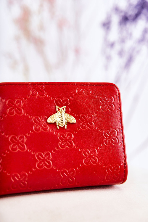 Dámska malá peňaženka s dekoráciou Red Sanchos