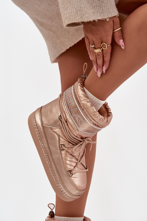 Ženské sněhule s šněrováním O'NEILL LISA WOMEN HIGH 90253012.99U Zlaté