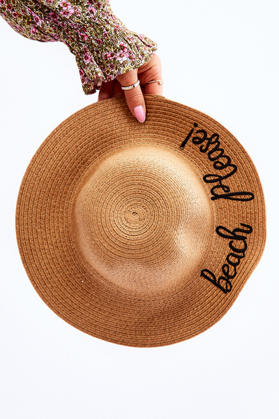 Dětský klobouk s Beach Please! Béžový