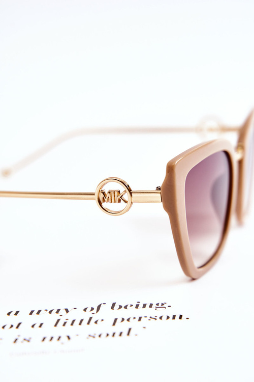 Dámské sluneční brýle Cat Eye M2351 béžove