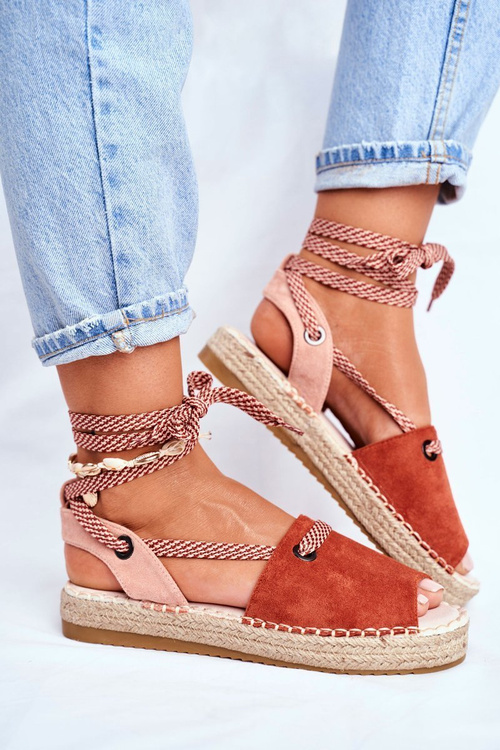 Dámské Espadrilky oranžové Monacoz