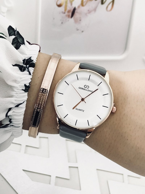 Dámské hodinky Giorgio & Dario Gemini šedé